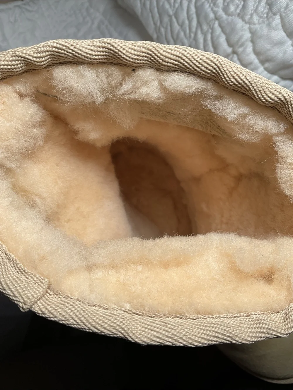 Emu Shearling Boots - Tan